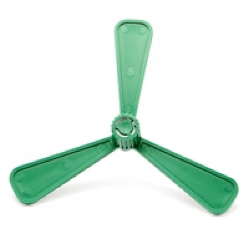 Printer End Cap, Green Fan